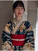 浴衣ヘア