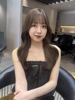 ロンド ロワール 門前仲町(Lond Loire)&nbsp;韓国レイヤーカット/くびれ巻き/前髪顔周り/セミディ[門前仲町]