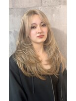 メゾン 心斎橋店(Maison)&nbsp;心斎橋/大阪/ダブルカラー/ハイトーン/ブリーチ/カラー/