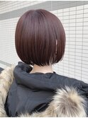 【CYAN】＃大人可愛い＃赤髪＃ピンク＃ボブ