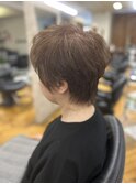 くびれショート(白髪ぼかし)