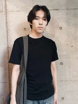 =メンズボブパーマ/メンズボブ/フェザーパーマ／MEN’S HAIR