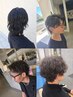 【kuma指名★】デザインパーマ(カット込み)/ケアトリートメント ￥13200
