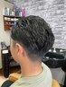 【人気No.5】メンズカット+シェービング(眉カット)+シャンプー&ブロー