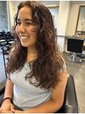 ロングレイヤー ナチュラルウェーブ Long hair style