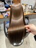 【青木指名限定】【至高の美髪】カット+髪質改善カラー+髪質改善(再生込)TR