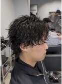 MEN’S HAIR /ツイストスパイラル/波巻きパーマ/札幌/大通り