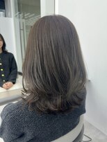 ビューブルー 亀戸錦糸町(VIEW BLUE) ◎小顔前髪顔まわりグレージュくびれミディアム