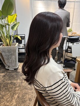 【江幡担当】大人かわいいピンクブラウン