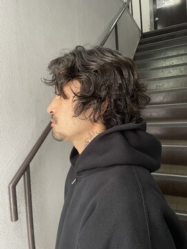 パーク(PAAQ) 【木村アキノブ】メンズボブ/ニュアンスパーマ