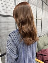 ロックス バイ マグ 松本(rocks BY MAG)&nbsp;ブリーチカラー×ミルクティーベージュ◎韓国風くびれヘア