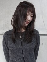 ニコ サガ(NIKO Saga) 佐賀/大人かわいいくすみからー/レイヤーカット/ハッシュカット