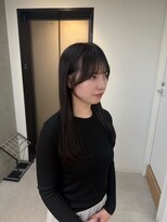 ザシェノンウメダ(THA CHAINON UMEDA) 着物ヘア/大人ガーリー/ダークアッシュ/似合わせカット/心斎橋