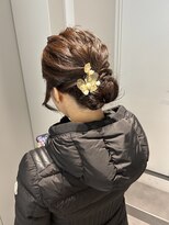 トリッカ シブヤ(TRICCA SHIBUYA) 王道シニヨン/シニヨンアレンジ/まとめ髪/アップスタイル/渋谷