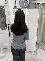 アチェロ(Acero.)&nbsp;韓国風レイヤー×前髪長め×20～30代グレージュ