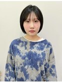 ダークグレー×ボブレイヤー