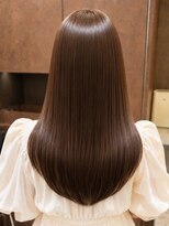 ロア みなとみらい(LORE minatomirai)&nbsp;【27.ヘアカラーの発色もＵＰ♪髪質改善×縮毛矯正】