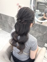 クラン 北新地店(Clan) ハーフアップ/北新地ヘアセット