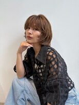 エディット トウキョウ(e.dit tokyo)&nbsp;ボブレイヤー/顔まわりレイヤー/透明感ベージュ/ボブ