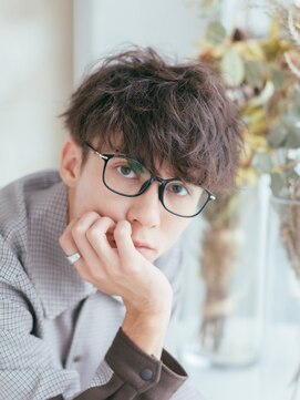 メンズエーバイフー 江坂(Men's A BY WHO) Men’s A BY WHO/かかりすぎないツイストパーマ/メンズカット