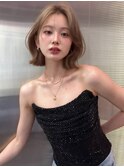 《SOYON》耳掛けレイヤーボブ