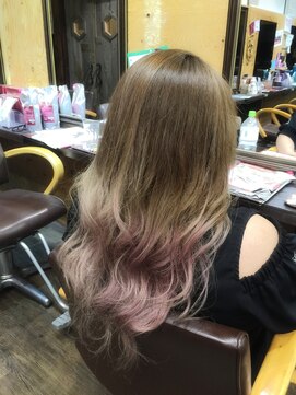 ユートピア(U topia) ピンクラベンダーグラデーションカラー