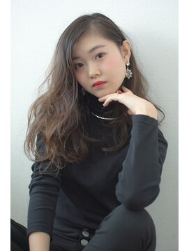 ノイン(noine) 『noine＊sasaki』`外国人風Aラインロング`