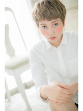 モッズ ヘア 福岡姪浜店(mod's hair) *mod's姪浜*…ハイトーン★個性的モダンショートc