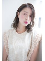 ブレラ ヘアー デザイン(Brella hair design)&nbsp;【Brella hair design】ブルーアッシュ×大人ラフミディ