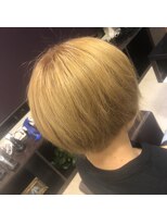 ヘアーメイク ララ(HAIR MAKE LALA) ブリーチなし　ハイトーンカラー　グレージュ