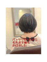 アトリエ ミム 二子玉川店(atelier mim) 艶髪×クラシカルショート♪縮毛矯正<二子玉川店>