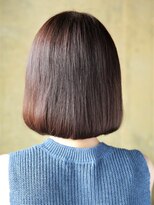 前髪がポイントのシンプルボブ　[銀座]