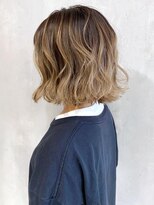 アイティー バイ アルバム 中野店(IT by ALBUM) バレイヤージュベージュ_ハイライトカラー_ba306531