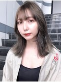 ラフウェーブ_クールショートピンクベージュボブルフ_37803