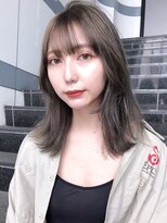 アイティー バイ アルバム 中野店(IT by ALBUM)&nbsp;ラフウェーブ_クールショートピンクベージュボブルフ_37803