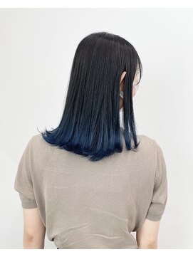 アライブ キチジョウジ(ALIVE Kichijoji) 【ALIVE吉祥寺】ブルーブラック＊Aラインボブ