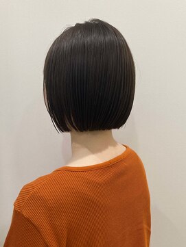 オリガミ 北佐古(ORIGAMI) 縮毛矯正×ミニボブ