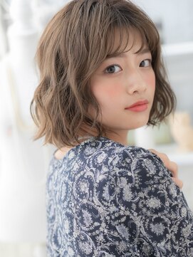 モッズヘア 上尾西口店(mod's hair) ゆるふわくびれボブ前下がり小顔前髪カールc5上尾20代30代40代!