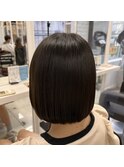 ぷつっとボブカット