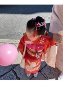 日本髪風アレンジ