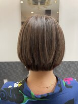 エクラートリアン 藤沢店(ECLART Lien)&nbsp;ポイントカラー/縮毛矯正/ボブスタイル