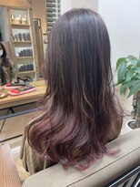 ヘアブランコブランコ 横浜(hair blanco_blanco)&nbsp;ボブウルフ/くびれヘア/グレージュカラー/ココアベージュ/横浜駅