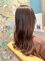 ムーン(moon) #ショコラアッシュ #ヘルシースタイル #ふんわりカール