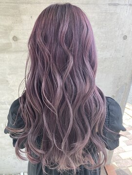 ヘアステーションフラット(HAIR STATION FLAT) 濃いめムラサキ