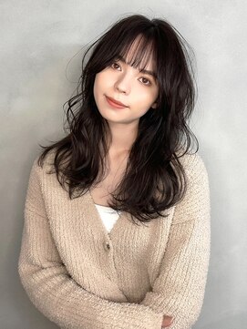 ルネ 北千住(Renee) ラフウェーブ_くびれヘアセクションカラー大人ガーリー