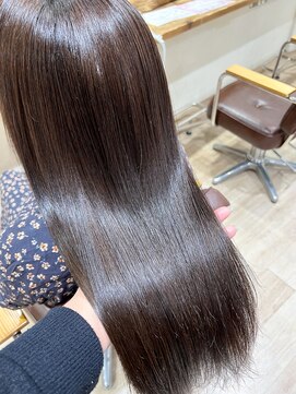 ゼスト 中野店(ZEST) チョコレートブラウン×髪質改善[中野/野口美波]