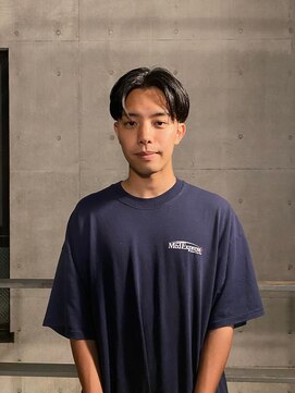 ガレージ バイ グリーン 原宿 表参道(Garage by green) 【MIIMAN】ツヤ感センターパート