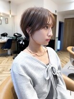 ロンドジェネルーズ 柏(Lond generous)&nbsp;【小林翼】ショート×髪質改善グレーベージュ【顔周り】【柏】