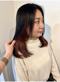 20代30代イヤリングカラーコーラルピンク