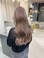 リリー(Lilley) 【lilley 稲永麻衣】ブリーチカラー+レイヤー+天神韓国ヘア